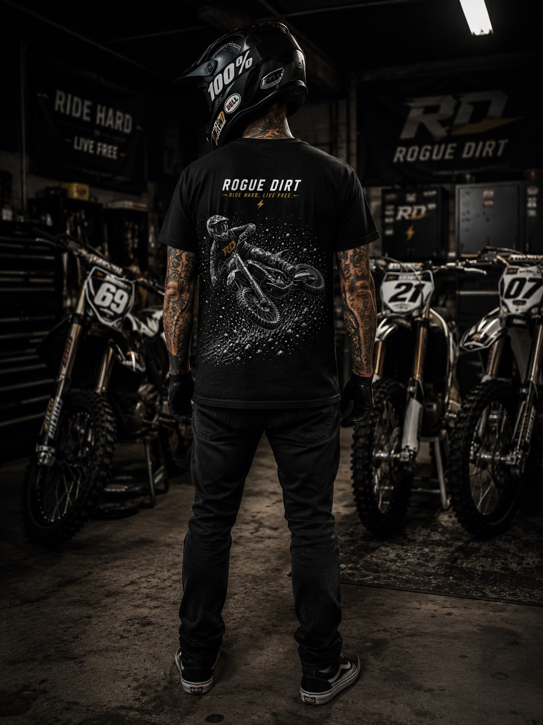 Rogue Dirt MX Garage Tee