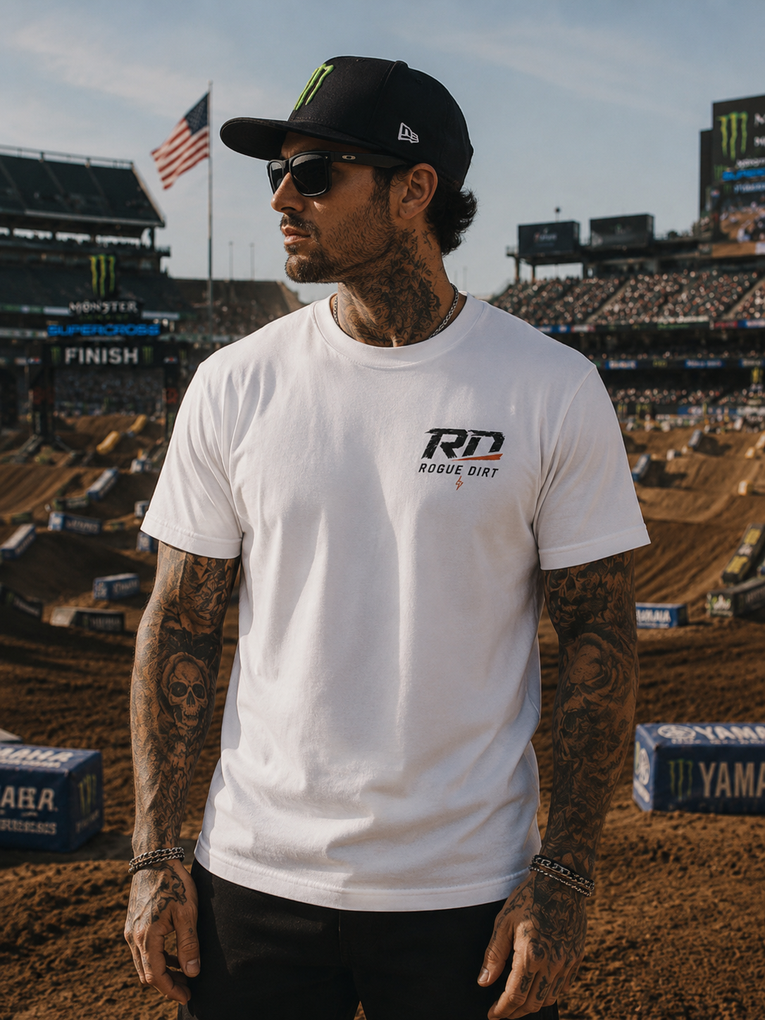 Rogue Dirt – USA Rider Tee 🇺🇸