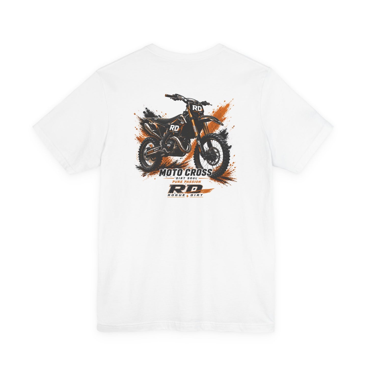 Rogue Dirt – Moto Cross Premium T-Shirt | Ride Hard Collection