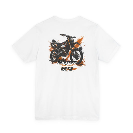 Rogue Dirt – Moto Cross Premium T-Shirt | Ride Hard Collection