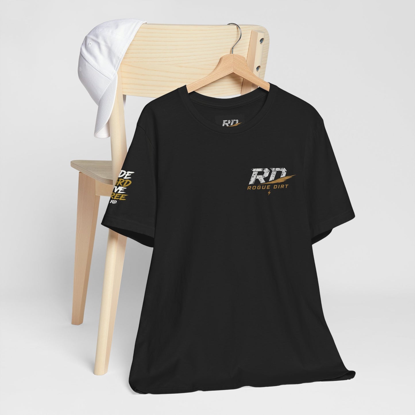 ROGUE DIRT™ – Signature Oversized Tee  Built for adventure. Made for riders. ⚡