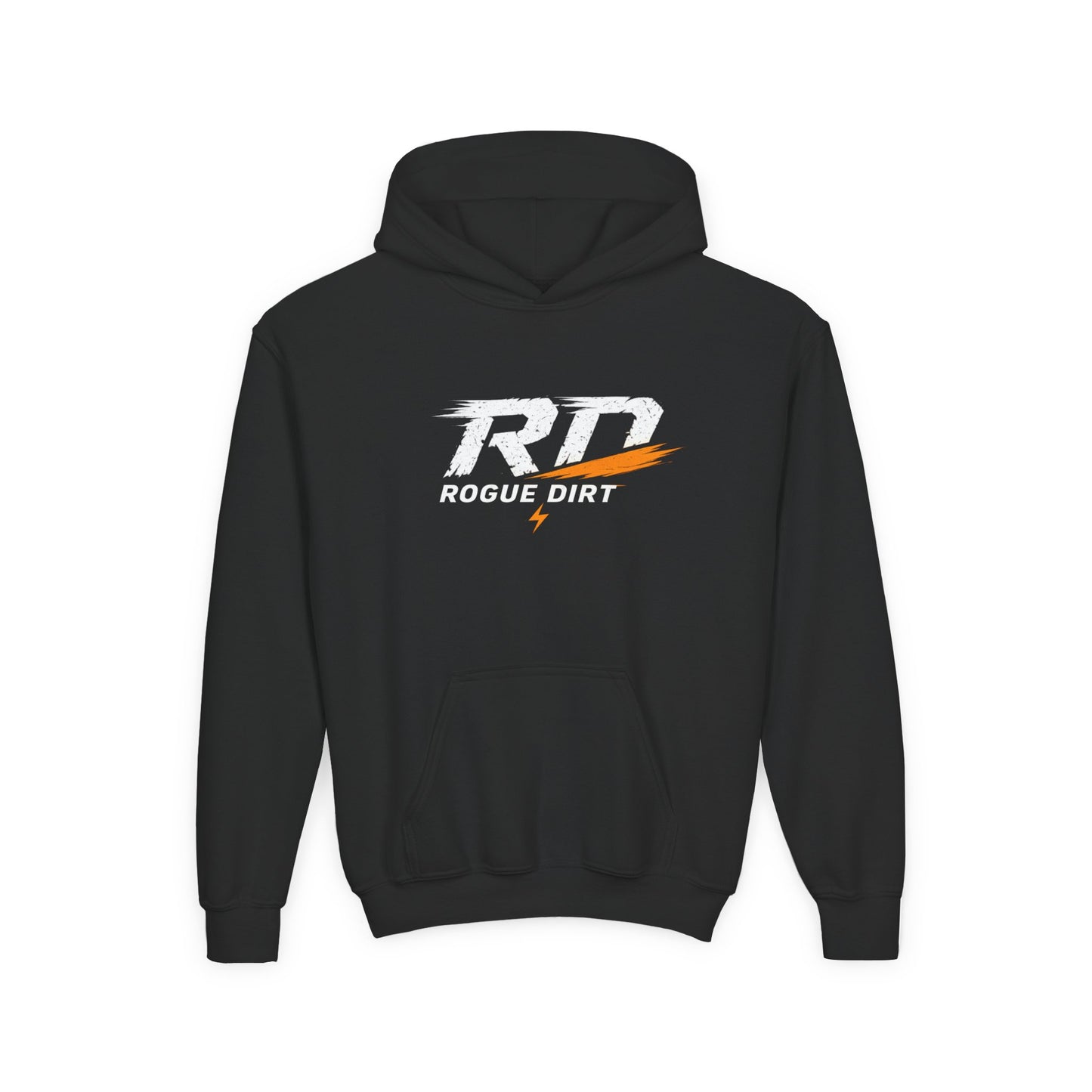 🏁 Rogue Dirt Kids Hoodie – Future Legend Black Edition