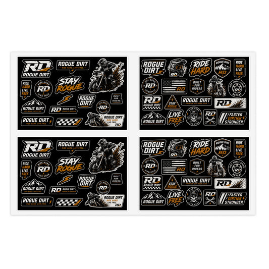 Rogue Dirt Off-Road Sticker Pack