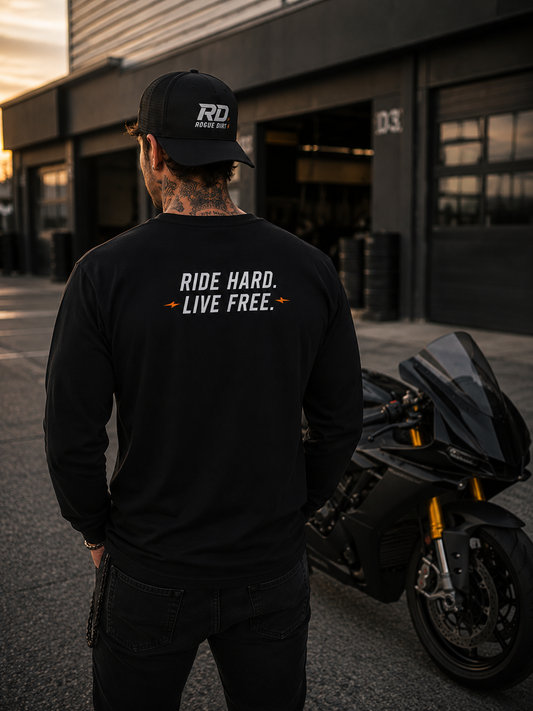 Rogue Dirt Ride Hard Crewneck