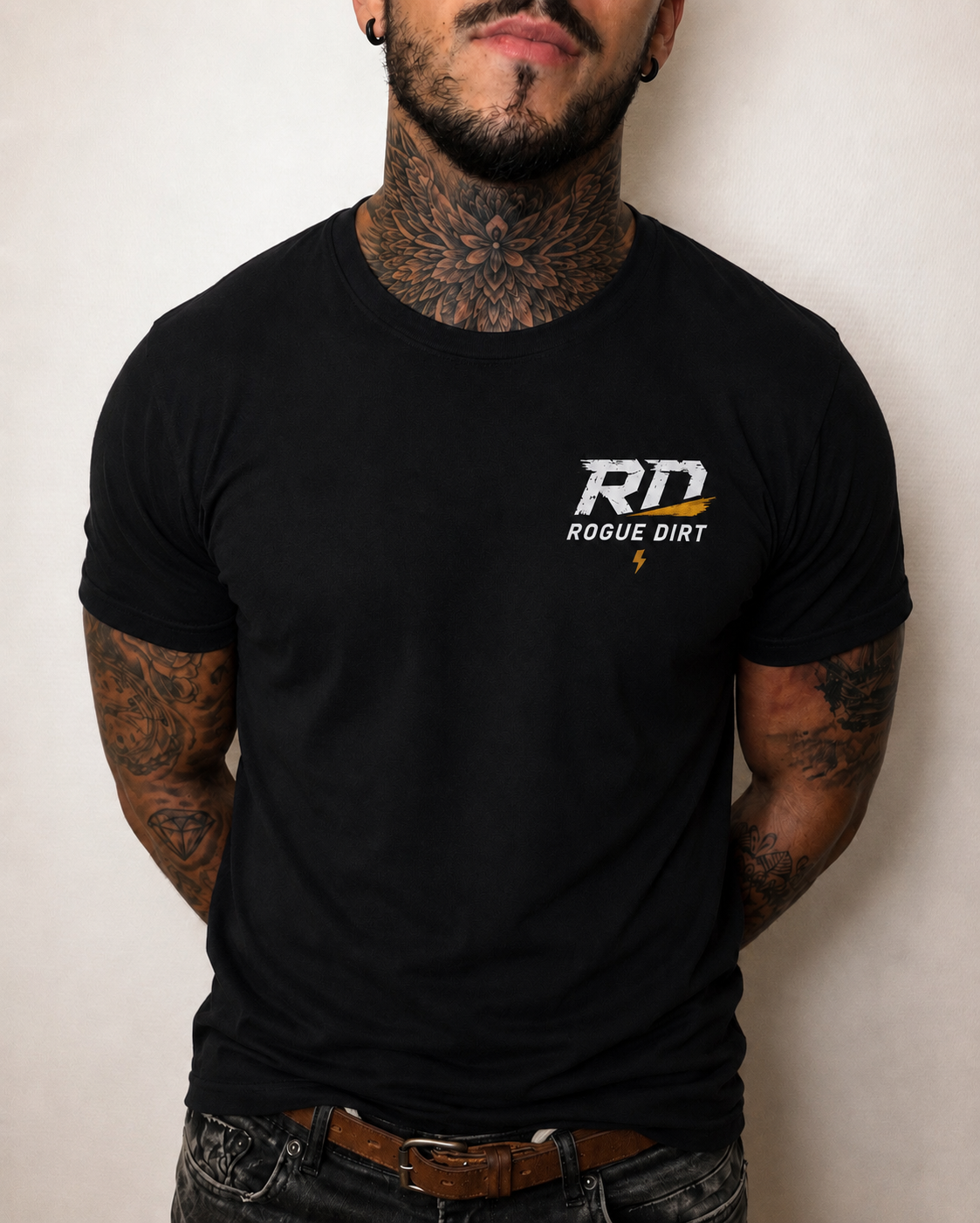 Rogue Dirt 'RD' Logo T-Shirt — Off-Road Motocross Tee