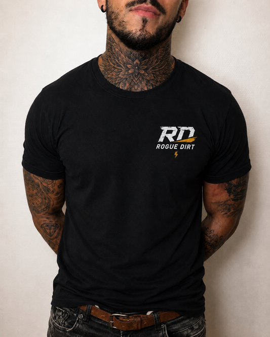 Rogue Dirt 'RD' Logo T-Shirt — Off-Road Motocross Tee