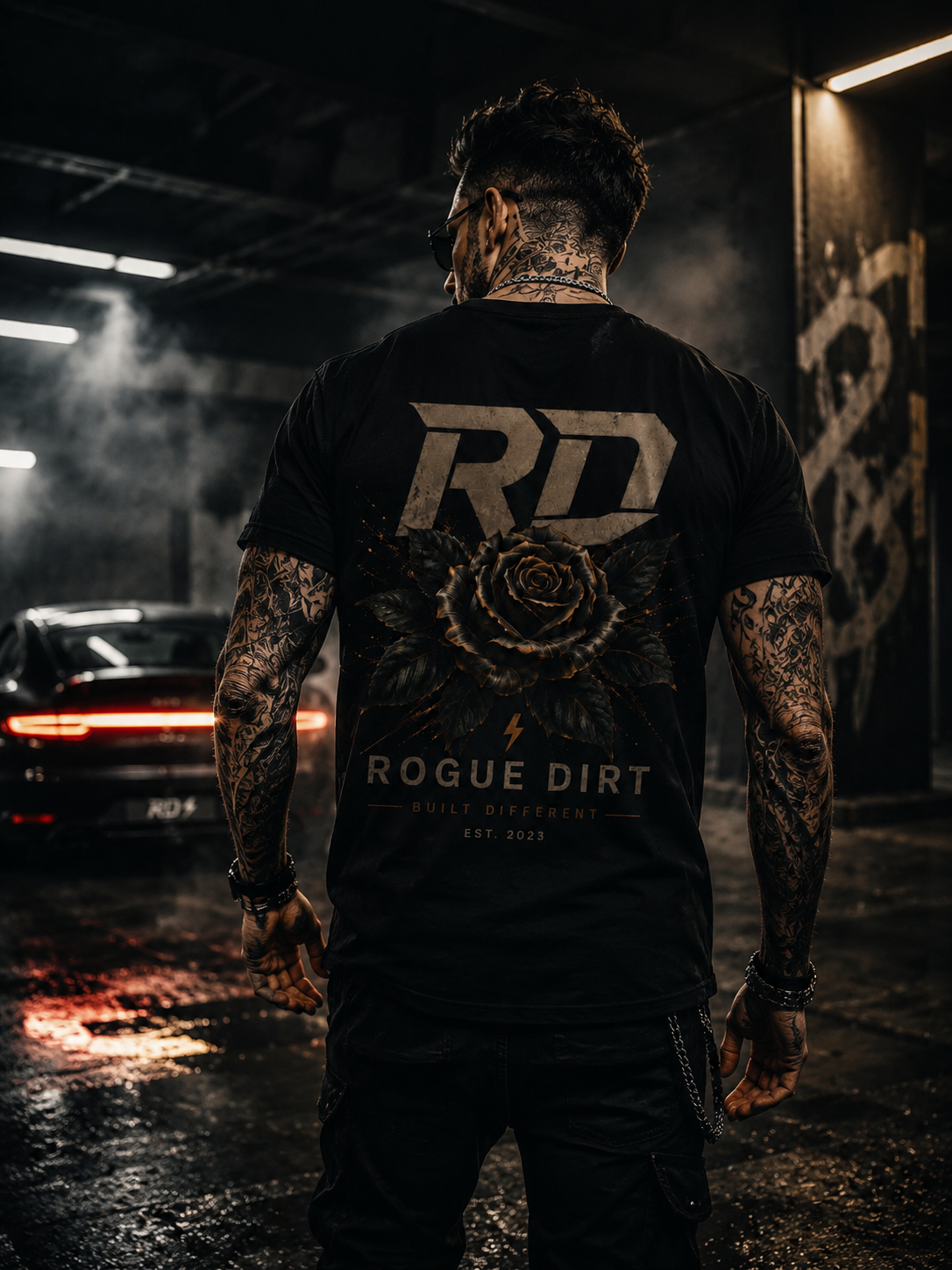 ROGUE DIRT – SIGNATURE COLLECTION ROSE TEE 2/2