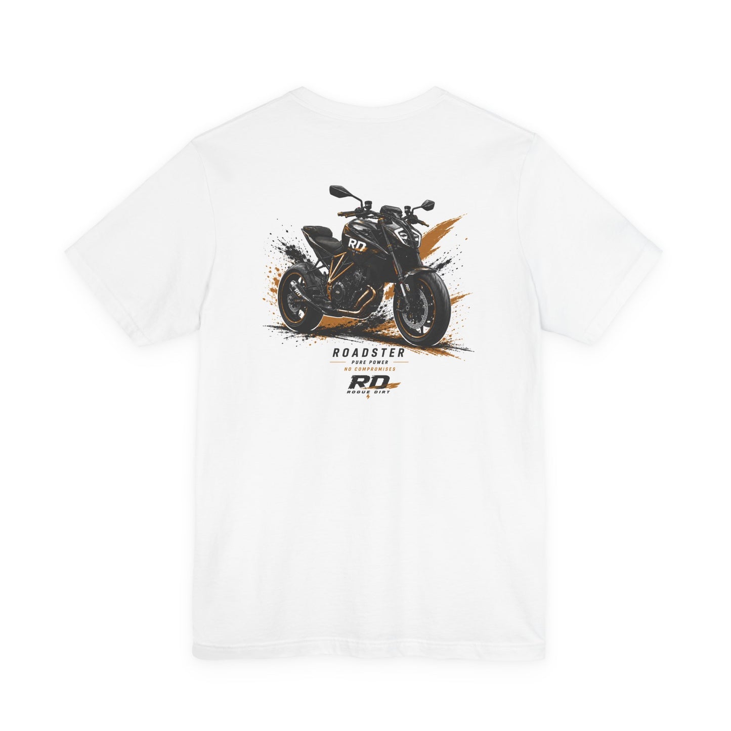 Rogue Dirt Roadster Motorcycle T-Shirt | Premium Street Bike Graphic Tee | Rider Lifestyle Apparel